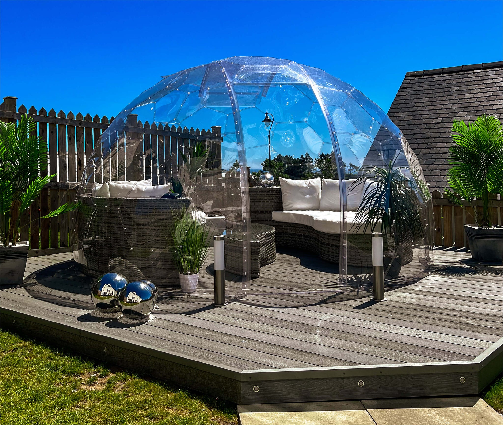 GeoDomeX - All In One Garden Pod