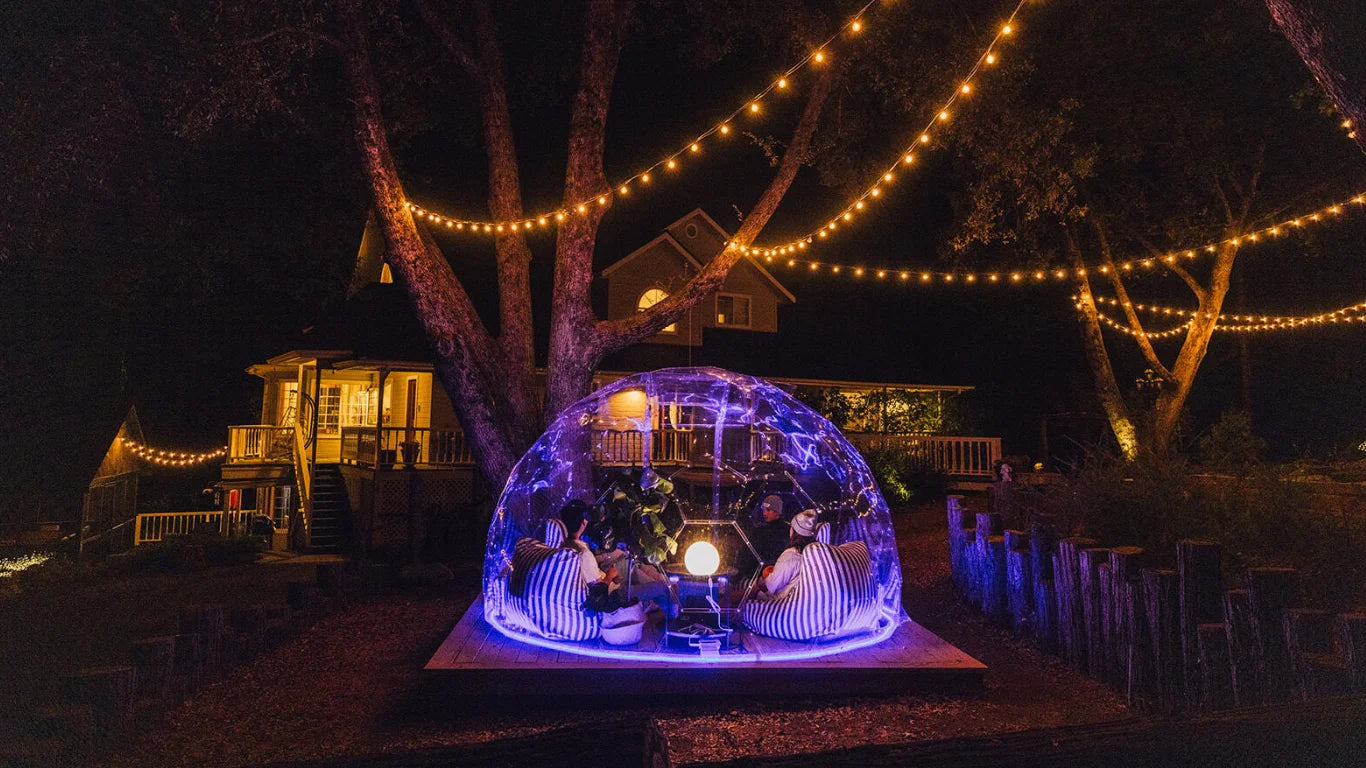 GeoDomeX Garden Dome