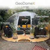 GeoDomeX™ | Your All-Season Outdoor Sanctuary